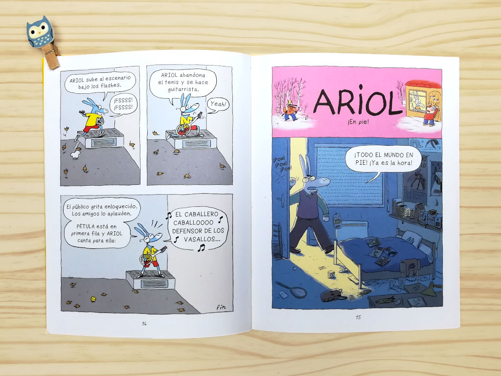 Ariol comic 1 interior