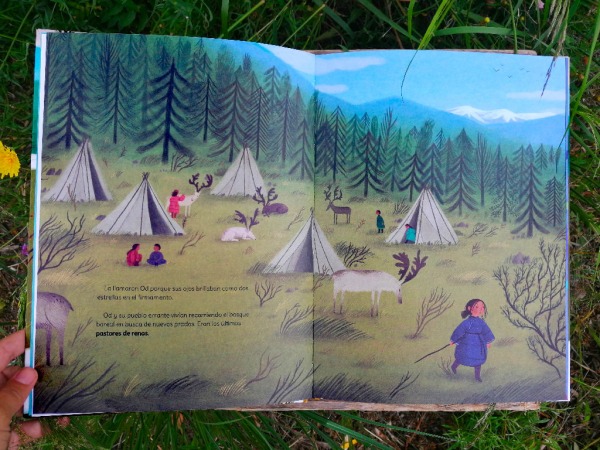 el-viaje-de-od poblado dukha escrito por Susanna Isern ilustrado por Ana Sender editorial tierra de Mu