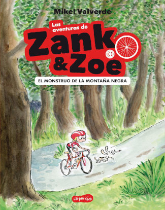 Las aventuras de Zank y Zoe editado por Harpeids y escrito e ilustrado por Mikel Valverde.